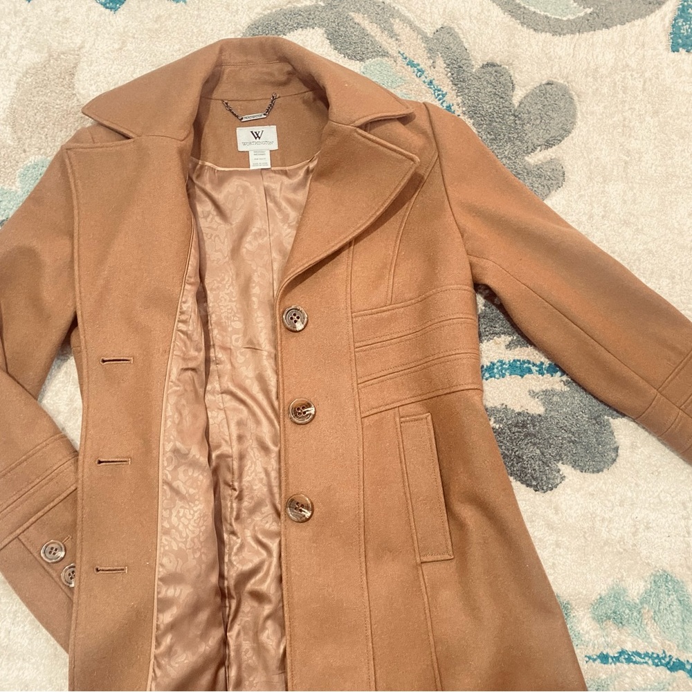 Tan/brown pea coat